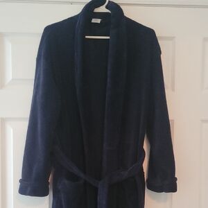 Cozy Navy Blue Robe